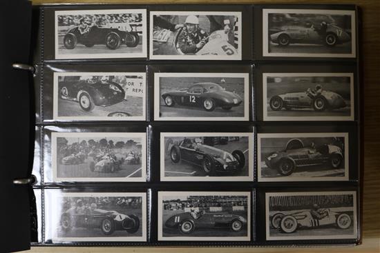 A collection cigarette cards